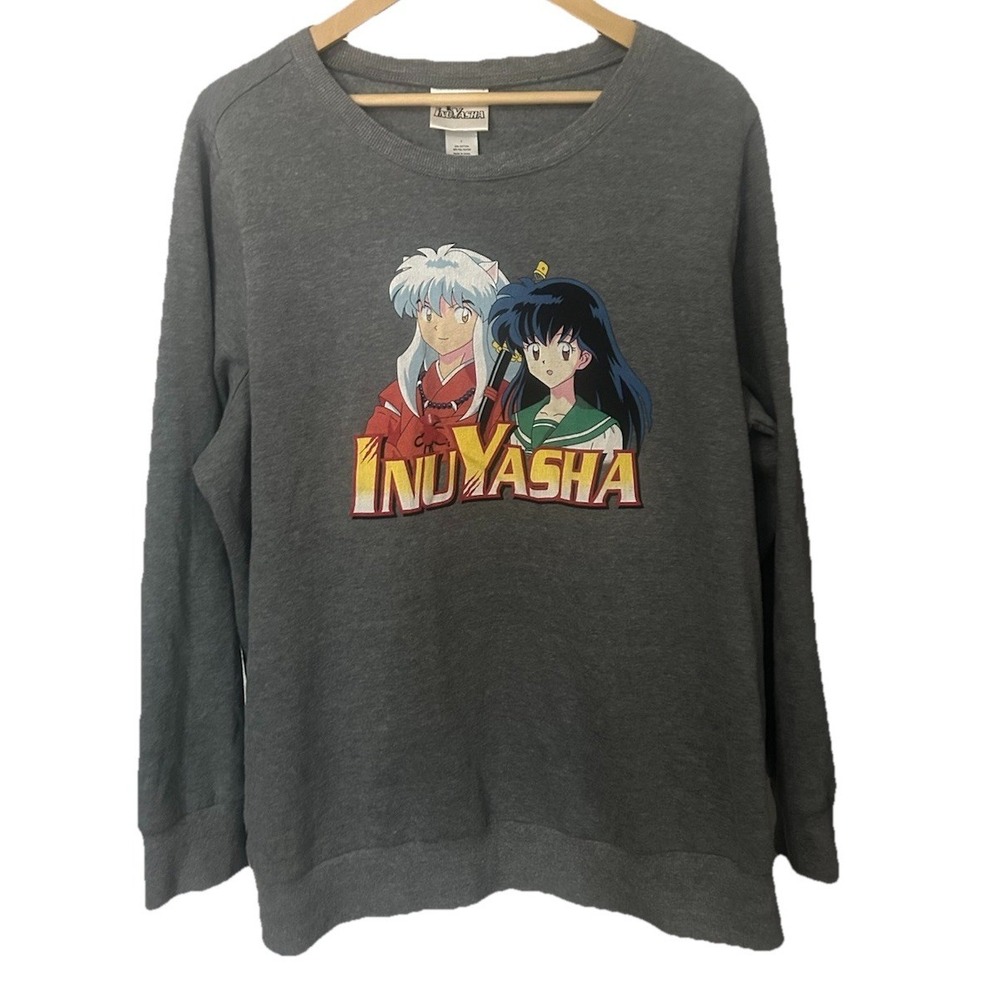 InuYasha and Kagome Higurashi Crewneck Sweatshirt Size XL Classic Anime & Mange
